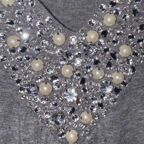 White House black market women’s gray tank size small - Picture 4 of 7